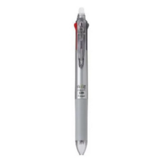 프릭션 슬림 3색 볼펜 0.5mm, 다크실버, 3개