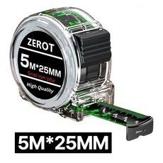제롯 양면 형관 줄자 5M, 1개, 5M*25MM 1개, 5M*25MM