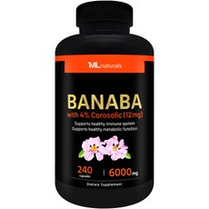마이라이프 내추럴스 바나바 6000mg, 240정, 1개
