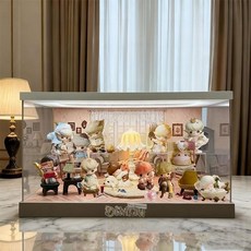 팝마트 디무 월요일이사라진다면 피규어 쇼케이스 장식장 조명 가구 인형집, 원형조명