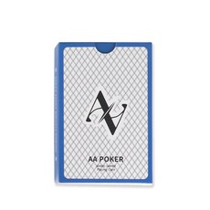 AAHM 포커 카드 브릿지 사이즈, 블루, 1세트