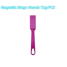 투명 컬러 빙고 카운팅 칩 100개 자석 스틱이 있는 수학 어린이 게임 품, 07 Purple