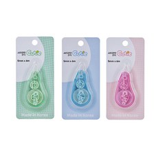 씨티라인 수정테이프 큐티 5mm x 6m, 큐티블리스터 타입, 10개, 큐티 블리스터 타입