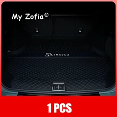 린크앤코 08 EMP 2024 2025 2026 차량용 트렁크 매트 뒷좌석 트렁크 라이너 카고 가죽 바닥 카펫 트레이 보, 03 C, 01 25 right With Stereo