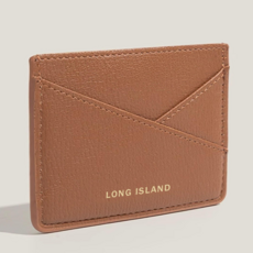 롱아일랜드 심플 슬림 포켓 가죽 카드지갑
