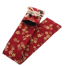 드럼스틱 보관 가방 꽃무늬 경량 레이어 휴대용 드럼 스틱 캐리 케이스 말렛 타악기, 1개