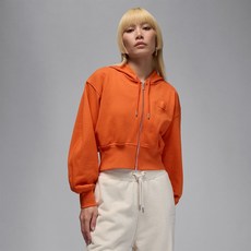 나이키 NIKE 조던 플라이트 플리스 여성 크롭 새틴 안감 후디 - 805 IB9864