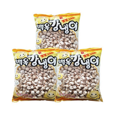 백옥 강냉이 과자 입, 200g, 3개