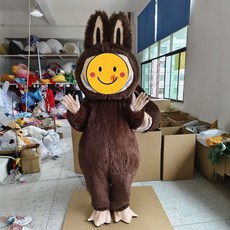 인형탈 코스프레 코스튬 행사용 공연 마스코트 동물옷 에어슈트 캐릭터 의상, 160-175, A