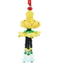 모두다모아 부처님 차량 장식 행운 태슬 테슬 차량창식