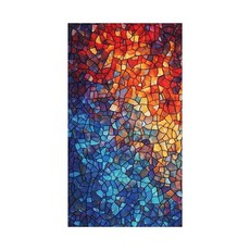 창문 복고풍 유럽 성당 시트지 스테인글라스썬팅지 스티커 교회 카페, 5. MR-CH-266