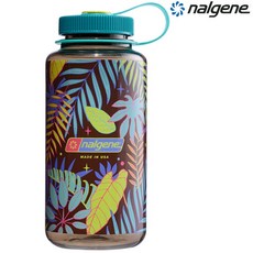Nalgene 1000cc 寬嘴水壺 運動水瓶 Tritan Sustain 美國製 - 蕨類, 1個