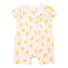 블루독베이비 상큼레몬 반팔 바디수트 우주복내의 44370-041-15 PK