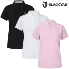 [백화점발송] 블랙야크 여성 봄 여름 초가을 냉감 반팔 카라 티셔츠 골프 커플 단체복 출퇴근 데일리 회사 캠핑 야외활동 여름 휴가 여행 운동 기능성 상의