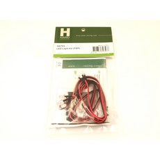 HARD 簡易燈組 2白2紅 5mm LED 像真件, 1個