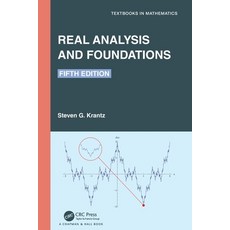(영문도서) Real Analysis and Foundations Paperback, CRC Press, English, 9781032120263
