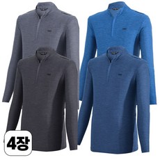 워킹맨 4세트 봄 여름 시즌 남성 시원한 타공 긴팔 티셔츠 작업복 근무복 현장복 외출복 아웃도어 티셔츠 상의 AS200