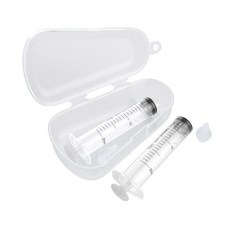 비강 흡인기 10ml20ml 바늘 튜브 베이비 케어 청소기 비염 세척기 세척기, 상자가있는 20ml 2pcs, 1개