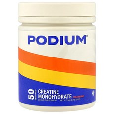 Podium Nutrition 크레아틴 일수화물 딸기 360g(12.7oz) Nutrition (포디엄 뉴트리션), 1개, 360g, 1개