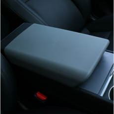 테슬라 하이랜드/주니퍼 센터콘솔 암레스트 팔걸이 커버 TPE 팔걸이 쿠션커버, 그레이, 1개
