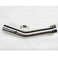 오토바이 링크 파이프 시스템 머플러 프론트 헤더 배기 슬립 온, 1. 육군 녹색, 기본