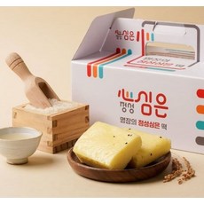 심은솜씨 정성 심은 흰색기정떡 옥수수기정떡 흰색옥수수반반(30개) 3종 택1 505924
