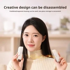 (Double Warmth)Magnetic hand warmer(충전식 자석 손난로), 블랙, DWHW-2512