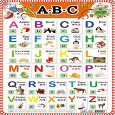 멜로디 ABC 영어 학습보드판, 지원출판