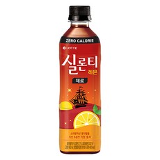 롯데칠성 실론티 레몬 제로 PET, 500ml, 1개