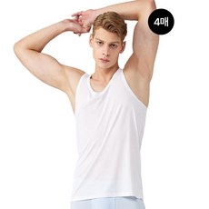 트라이 인코드by트라이 남성 프리미엄 에어로쿨 런닝 4매 세트