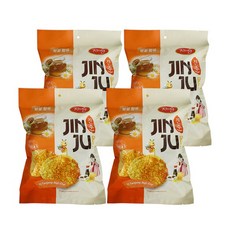 리치 진주 골드 간장 허니 쌀과자, 120g, 4개