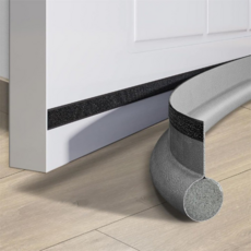 인글로우 문틈새 바람 방음 불빛 차단 막이 그레이, 3개