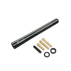 섬유 자동차 지붕 라디오 안테나 길고 짧은 외부 도구, 3. 12cm Black