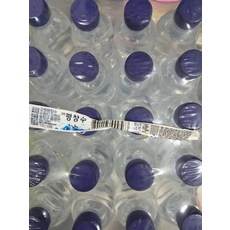 생수 무라벨 음료 무첨가 국내산 신선한 500ml 40개, 500L