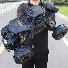 글로벌스타고 RC카 무선조종 오프로드 성인 자동차, 공식 단일 배터리, 1개, 합금 블랙 28cm A