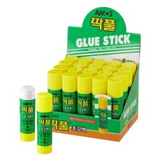 아모스 초강력 고체풀 딱풀 15g (20개입), 1개, 1g