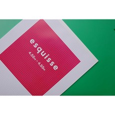 제도 스케치용지(목재) 4.55mm 격자 A3 사이즈 척관법 근교도용