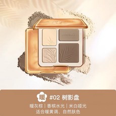 橘朵 高光修容面部綜合盤, 02樹影, 1個