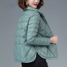 중년 여성 패딩 코트 겨울 엄마 캐주얼 숏패딩 잠바 키작녀 패션 슬림핏 따뜻한 상의 LJX