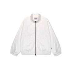 예스아이씨 YESEYESEE Windowpane Zip Blouson White