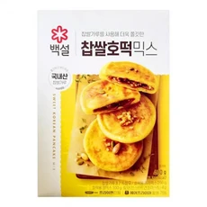 겨울방학 아이들 간식 찹쌀호떡믹스 400g 5개 홈쿠킹 조리 재료, 1개
