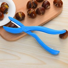 板栗開口器 板栗夾剝栗子神器 核桃夾 十字去皮栗子刀 剝殼工具 家用, 1個