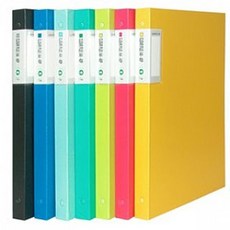 클리어 화일 40P(A4) 내지리필가능 구조 ko9+32911eS, 청색