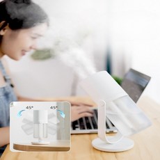 차안에서도 촉촉케어 수분 충전 에어 소형 USB 각도 조절 미니 차량용 저소음 사무실 탁상용 휴대용 가습기, 단품, 단품