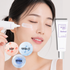EGF 더마 리페어 아이 크림 ::: 색소침착 미백 주름개선 재생 기미 보습 크림, 2개, 20g