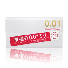 相模 original 0.01 L尺寸 潤滑衛生套, 1個, 相模 0.01_5入