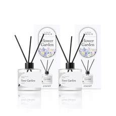 [1+1] 에네스티 디퓨저 실내 호텔 디퓨져 5종 집들이선물 방향제, 2개, 200ml, 플라워가든