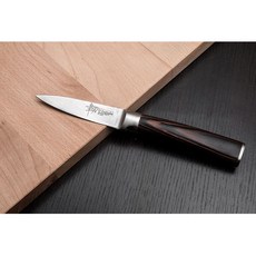 U-Delight 大馬士革水果削皮刀 黑檀木柄, 詳見包裝, 詳見包裝, 頂級黑檀木-水果、削皮刀