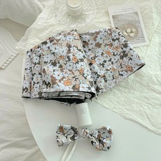로르블랑 썸머 플라워 UV 차단 초경량 암막 3단 자동/ 5단수동 우양산 양우산 3단자동우산