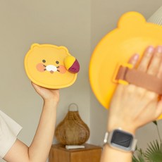 카카오프렌즈 캐치볼 세트 / 라이언&춘식이 / 찍찍이캐치볼 캐치볼찍찍이 캐치볼세트 캣치볼세트 어린이캐치볼 공던지기놀이, 단일색상(라이언&춘식이), 1개